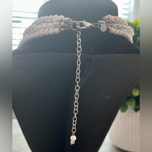 CHICOS STATEMENT NECKLACE & CLIP ON EARRINGS-SPARKLE BLING TASSLES & MORE!🔥🔥🔥 - Picture 14 of 17